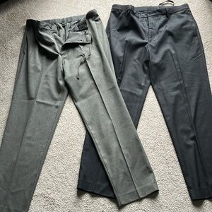 NWOT Uniqlo Men's Pants- Gray, Dark Blue